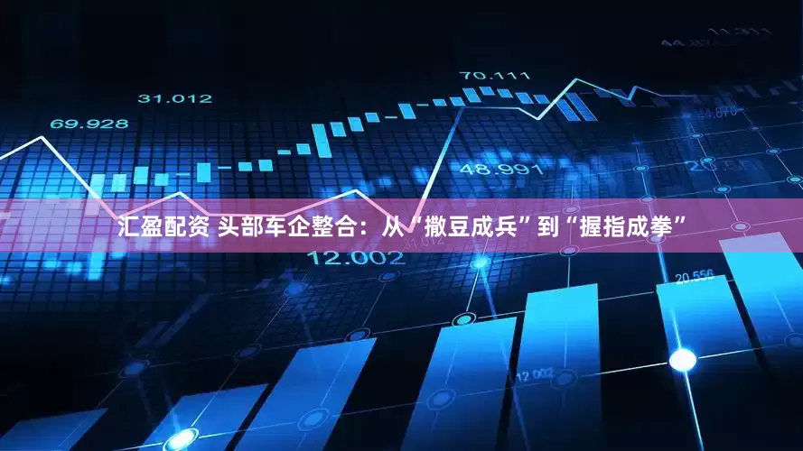 汇盈配资 头部车企整合：从“撒豆成兵”到“握指成拳”